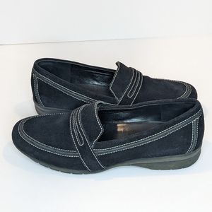 Cole haan suede waterproof loafers